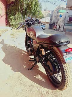 Hi speed infinity 150 cc cafe racer