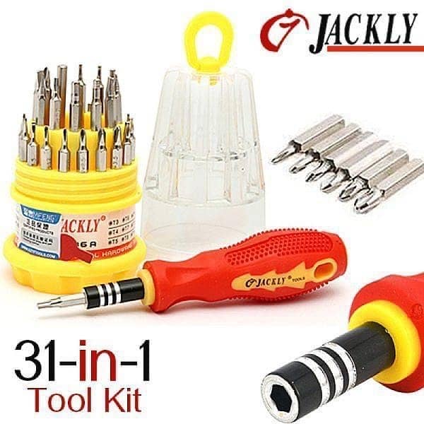 31 pice stainless steel screwdrivers  set 1