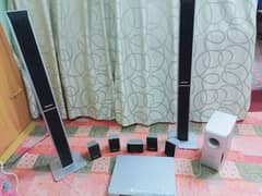 Panasonic speakers and woofer