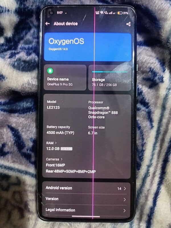 OnePlus 9Pro 12+12GB RAM 1