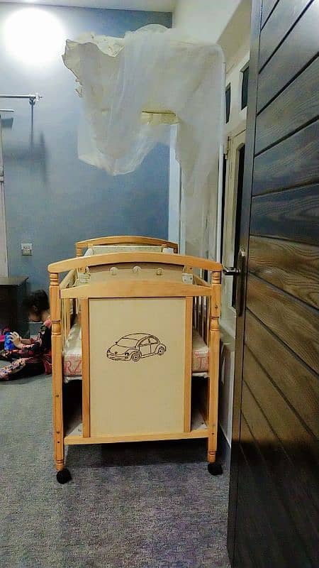 Wooden Baby Cot | Baby Bed 4