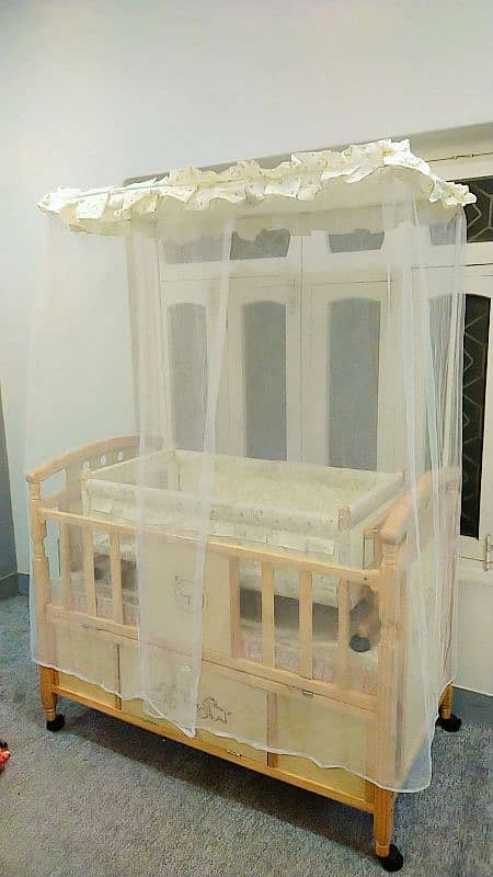 Wooden Baby Cot | Baby Bed 6