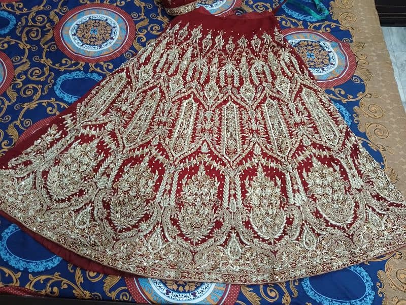 Bridal lehenga / use bridal dress / bridal dress 1