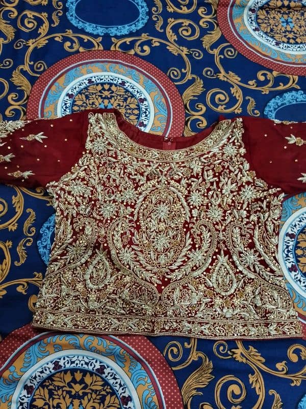 Bridal lehenga / use bridal dress / bridal dress 3