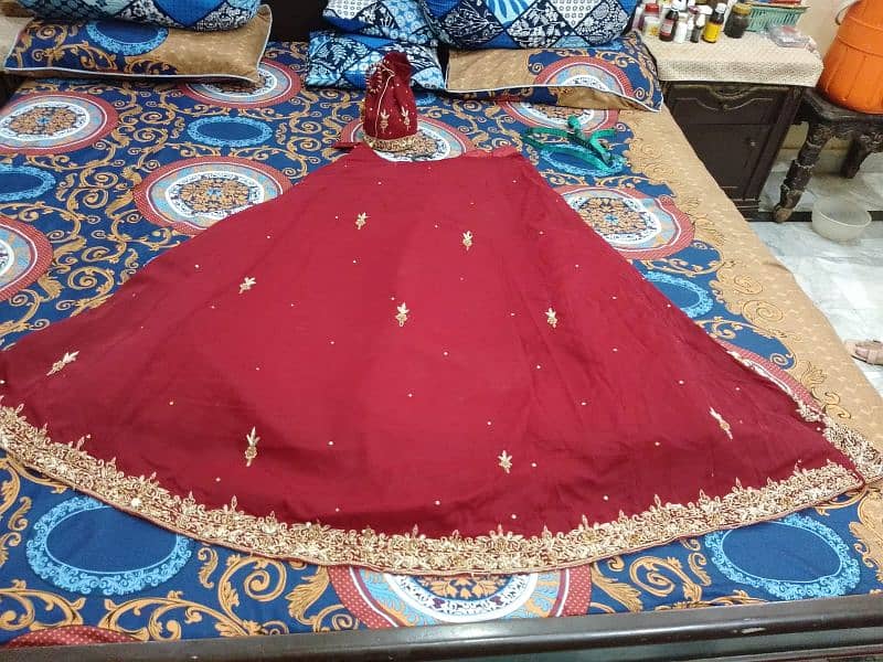 Bridal lehenga / use bridal dress / bridal dress 4