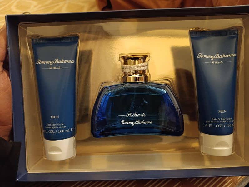 Tommy Bahama Perfume, Body wash and After shave balm 1