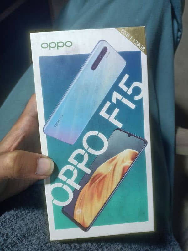 oppo F15 8/128 dual sim official approved complete box 6