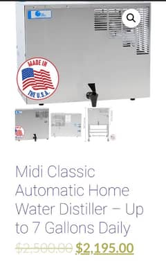 Midi Classic Automatic Home Water Distiller