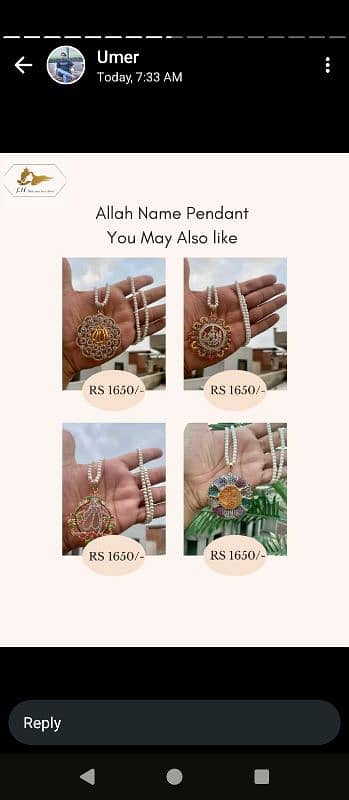 beautiful design pendant in different designs 2