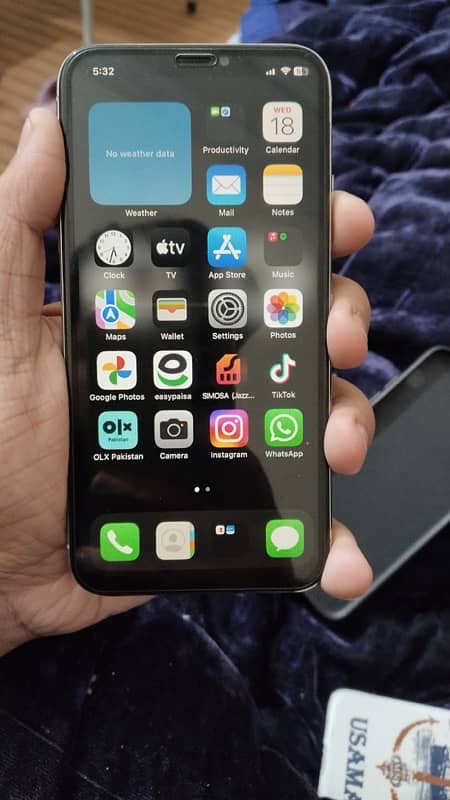 Iphone X 64gb official PTA APPROVED 5