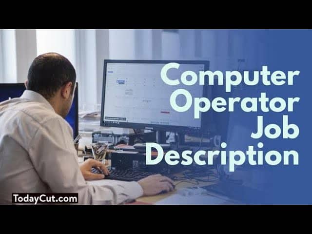 Computer Operator Require In shah alam market 0