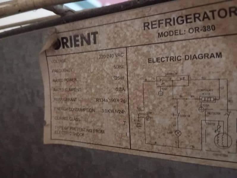 Orient Refrigerator for Sale 0