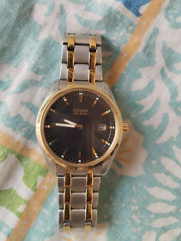 original citizen eco drive wrist watch 4