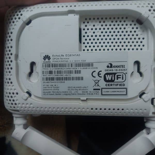 Huawei Echolife Fiber device 1