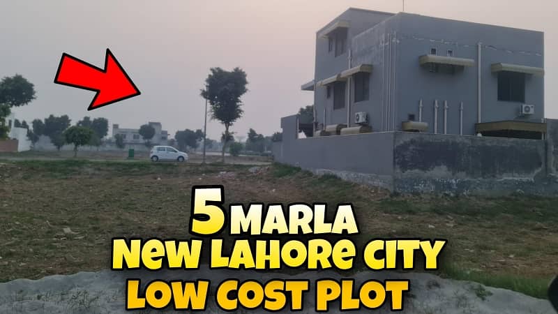 5 Marla Plot For Sale 0