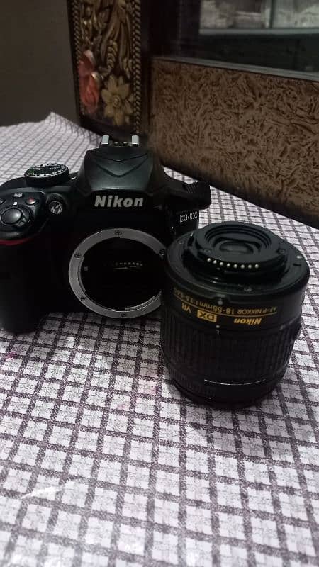 Nikon D3400 with 18.55 lens 3