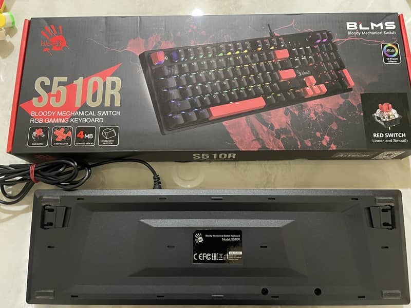 Bloody S510R Mechanical Anti-Ghosting Gaming Keyboard 4