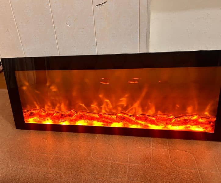 Brand new Electric Fireplace 4 ft x 1.5 ft 1