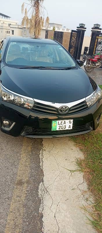 Toyota Corolla GLI Automatic 2016 1