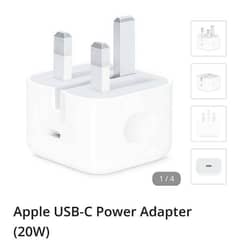 Apple USB‑C Power Adapter 20W