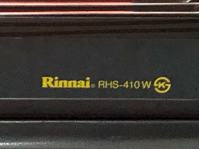 Rinnai RHS-410W Gas Heater 2