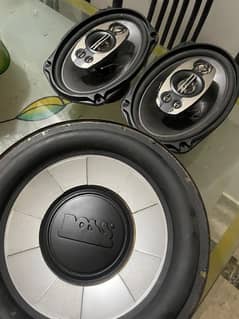 pioneer speakers and woofer