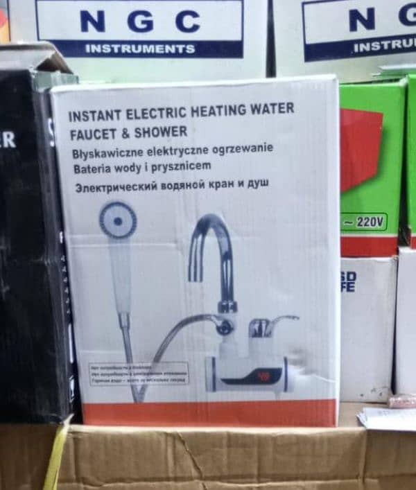 Electric Instant Heating  Water Shower And Mixer  Box Pack Geyser 0