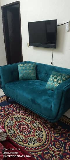 1 dewaan 2 seater and 2 seater sofa