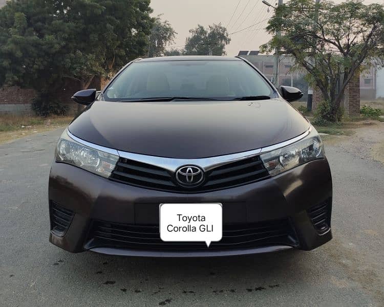 Toyota Corolla GLI 2014/2015 new shape 1