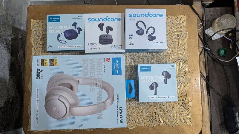 anker soundcore tws headphones earphones p20i p30i x20 p3i life q35 1