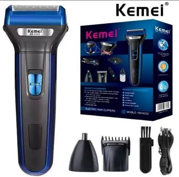 Original Kemei KM-6330 3 in 1 Professional Hair Trimmer 2