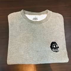 A Grey Sweat-Shiry with Anime Logo