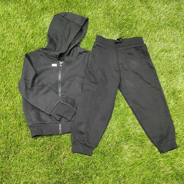 kid's branded fleece track suits 0