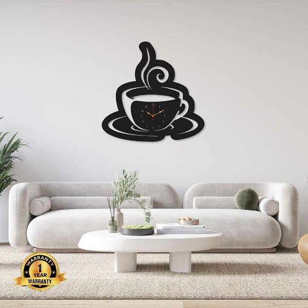 40+ Beautiful Laminated Wall Clock Designs With Backlight 14