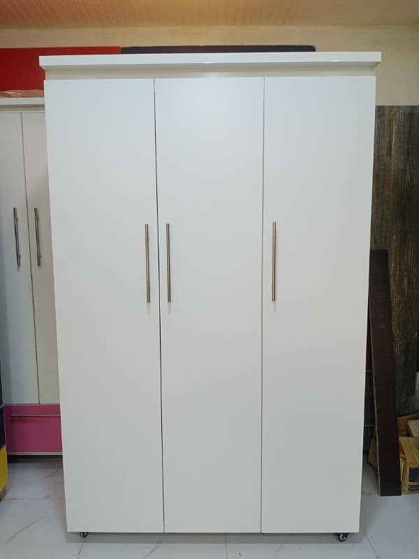 3 door almari/ wood works/cupboard /wardrobe for sale/almarih/colorful 0