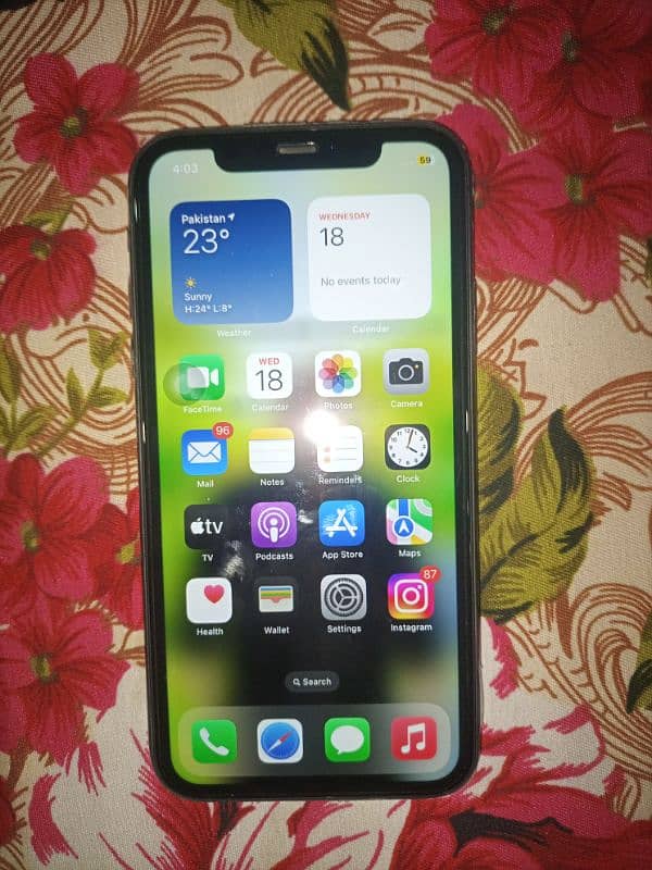 ‎iPhone 11 JV With Box 64_GB  Condition 10/10 Water Pack Non Active 4