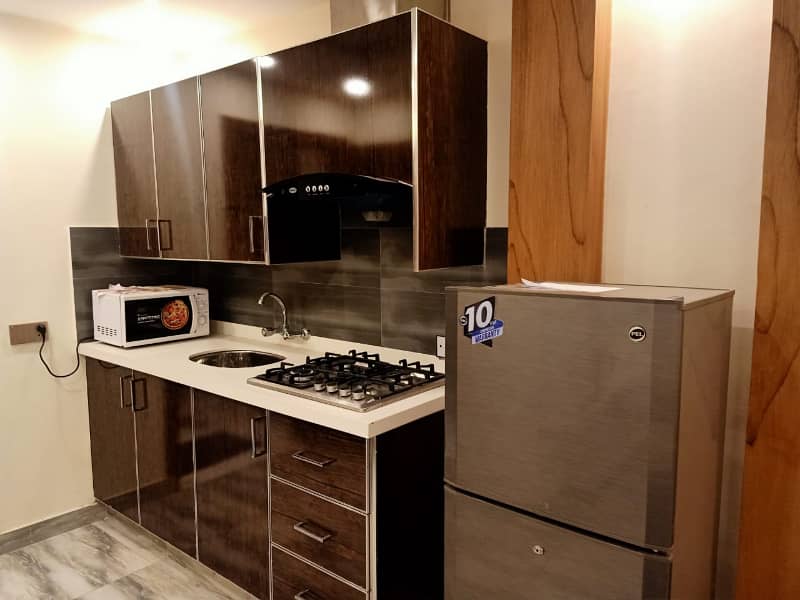 One bed Appartment Full Furnished For Rent Secter E BahriaTown Lahore 1