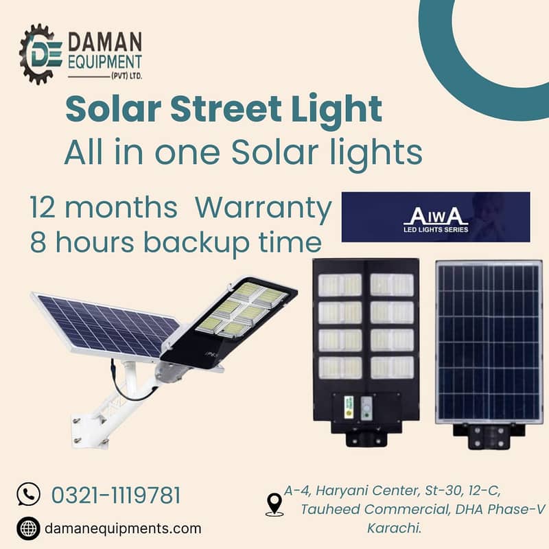 Solar Street Light 250 watts 0