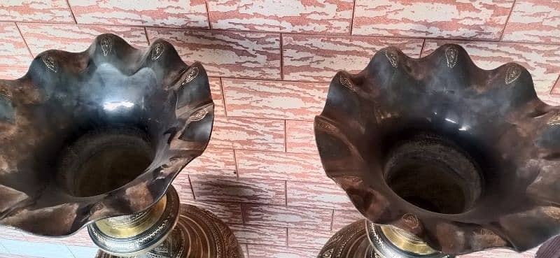 New Antique Brass made crafted vases 1