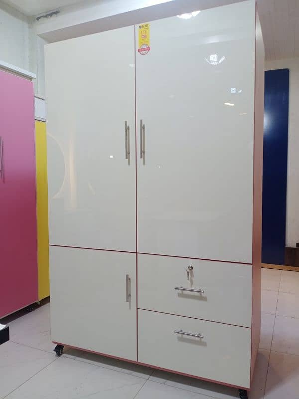 2 door almari/wood works/cupboard/wardrobe for sale/almarih/colorful 0