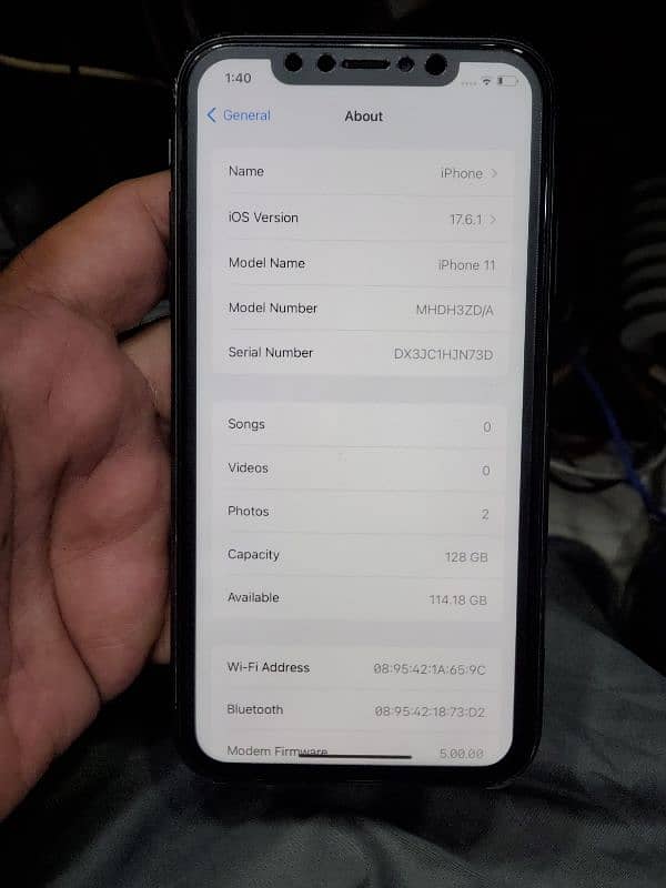 iphone 11 Non pta 128GB 2