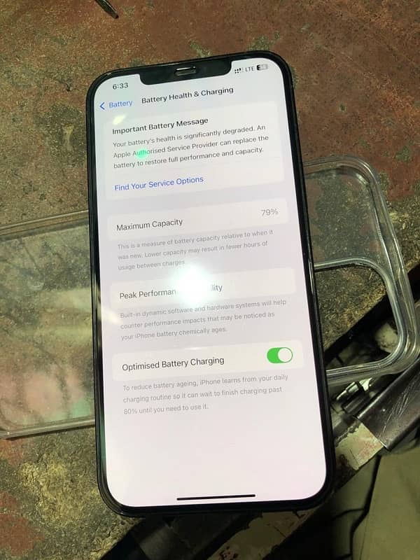 iPhone 12 Pro max dul sim pta approved 256 gb ail ok 8