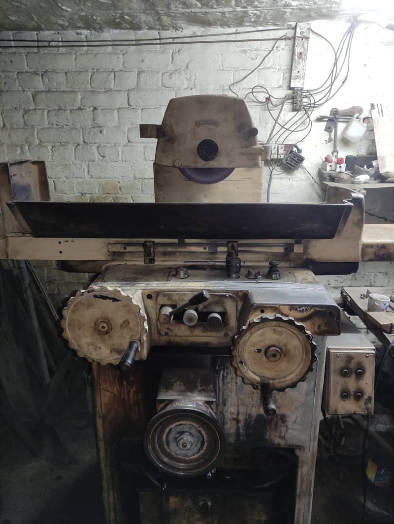 Surfacer grinder , press 0