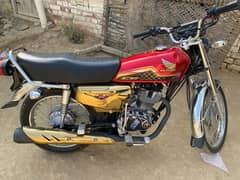 Honda Cg 125 Gold Edition Self Start 2024 Model