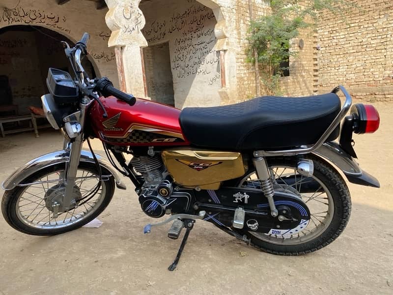 Honda Cg 125 Gold Edition Self Start 2024 Model 1