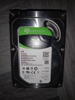 2TB SEAGATE HARD DRIVEE BARRACUDA made of thailond