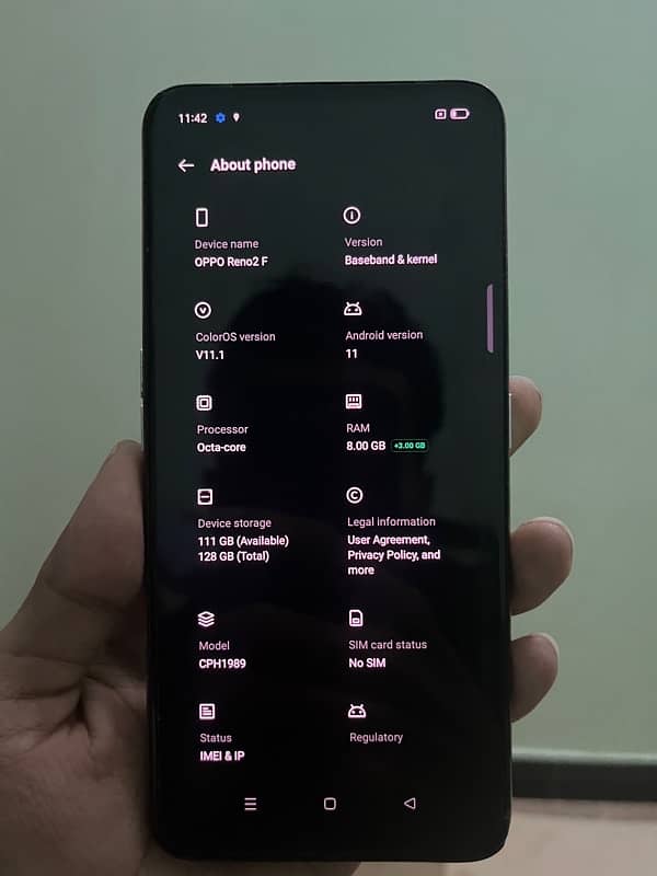 oppo reno 2f 8/128 1