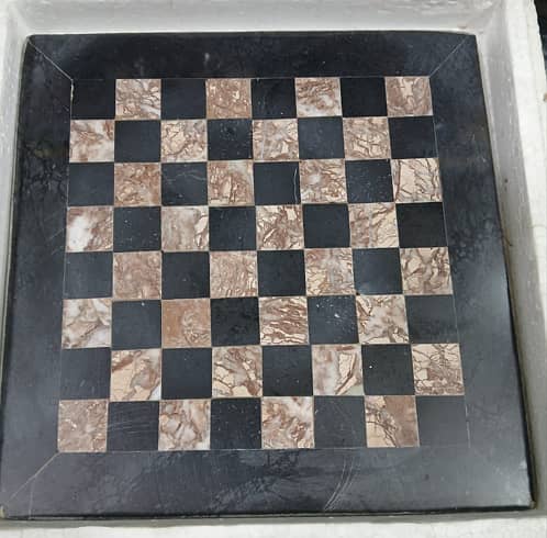 Marble Hand made antique chess set 0