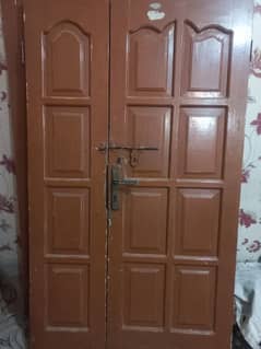 Diyar wood double door