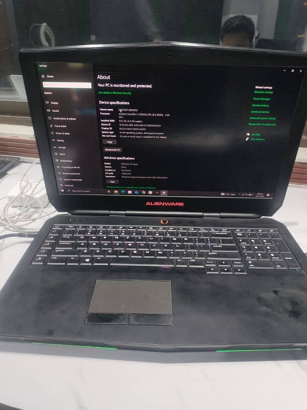 Alienware 17R3 Core I-7 0